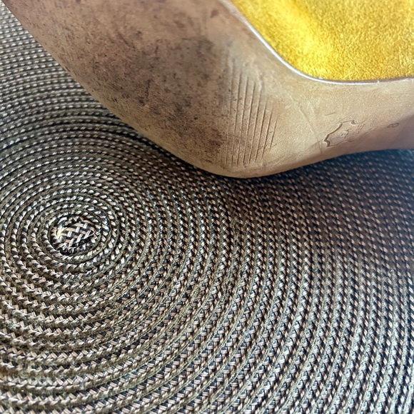 Anthropology Miss Albright suede mules sz8 - Picture 2 of 5